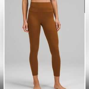 NWT Lululemon Align copper High-Rise Pant 25" Size 20